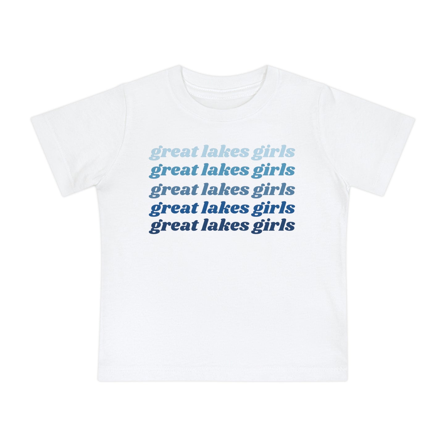 Great Lakes Baby Short Sleeve T-Shirt | GLG Great Lakes Colors
