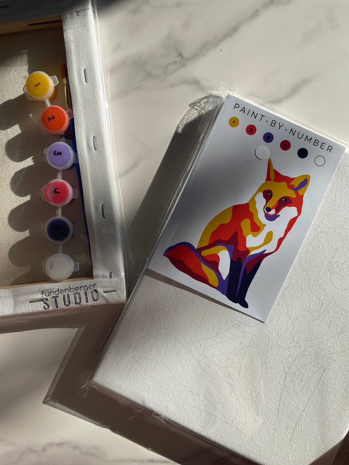 Fox Paint-By-Number (kit)