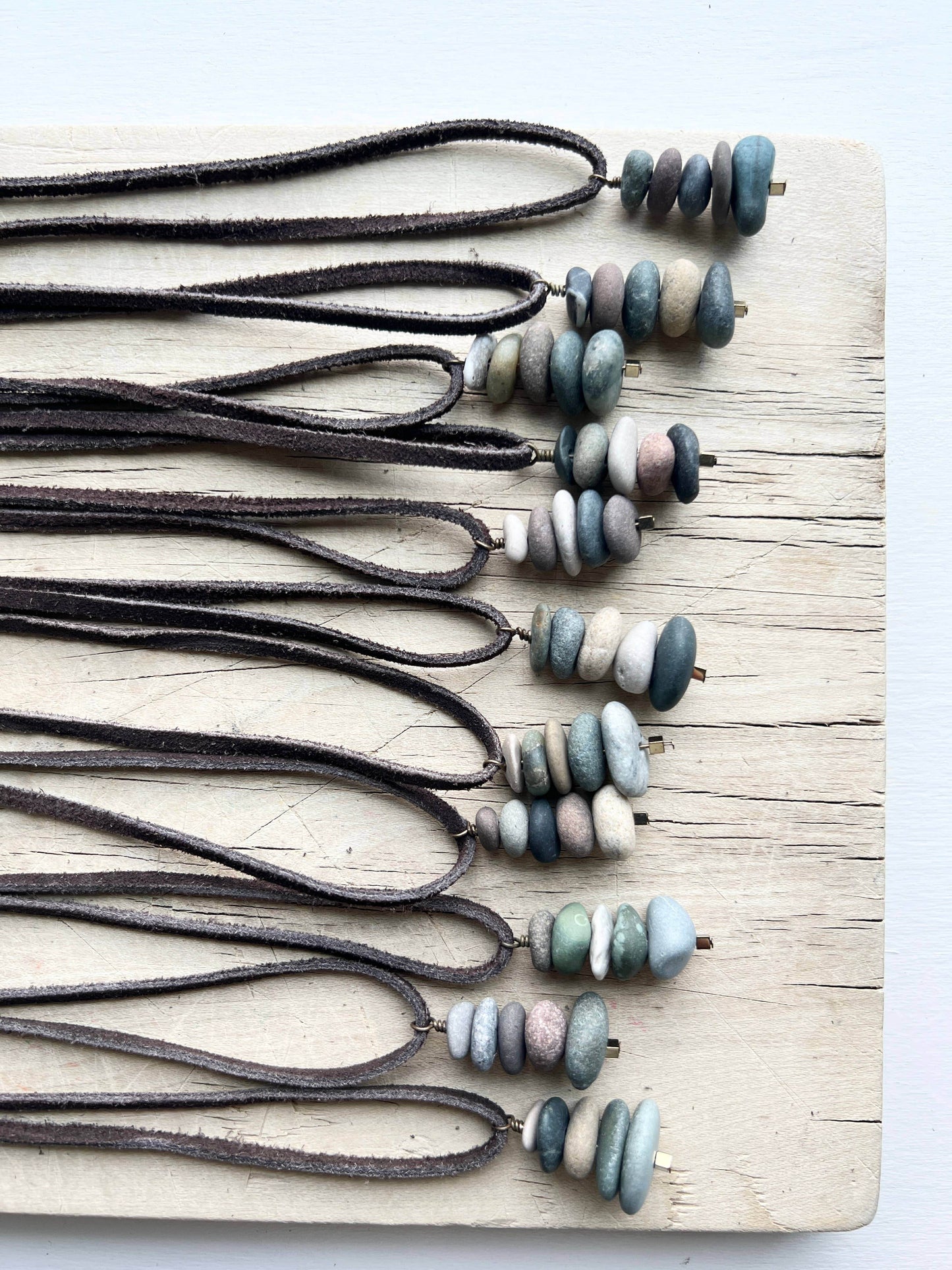 Cairn Necklace (Great Lakes Beach Stones) - Great Lakes Girls, Ltd.