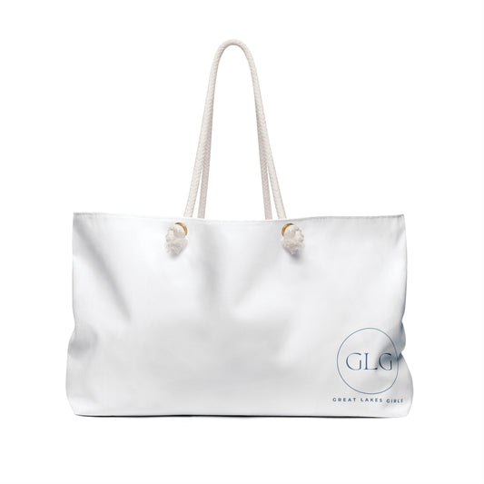 Weekender Bag | Lake Ontario Blue Varsity