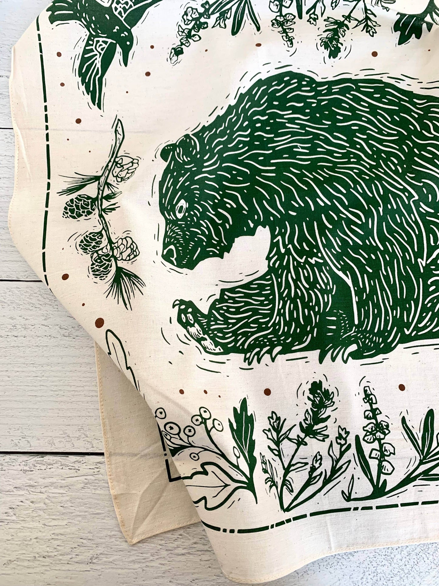 Grumpy Grizzly Bandana - Great Lakes Girls, Ltd.