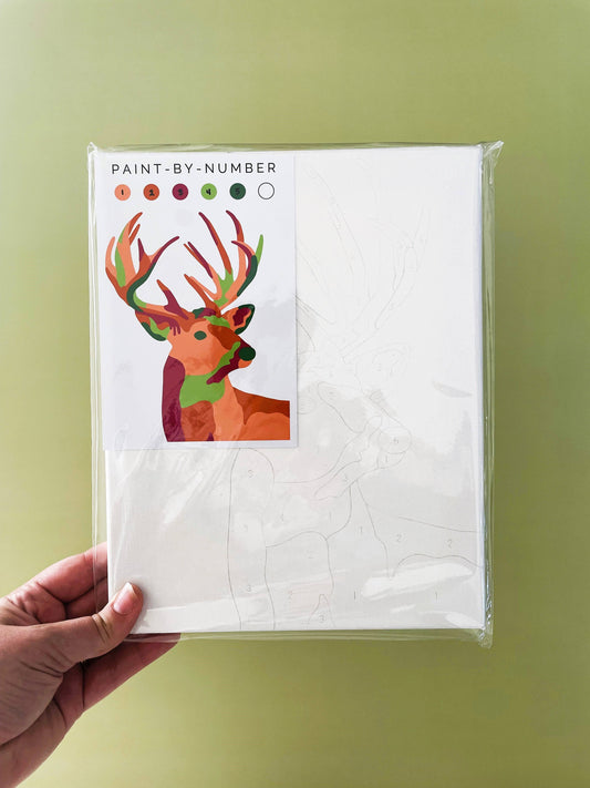 Deer Paint-By-Number (kit)