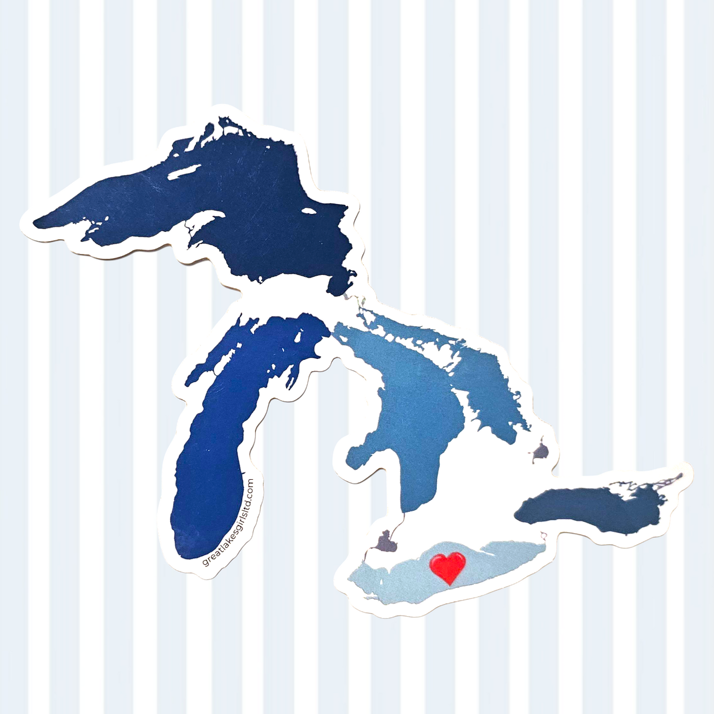 Great Lakes (Erie Love) Sticker