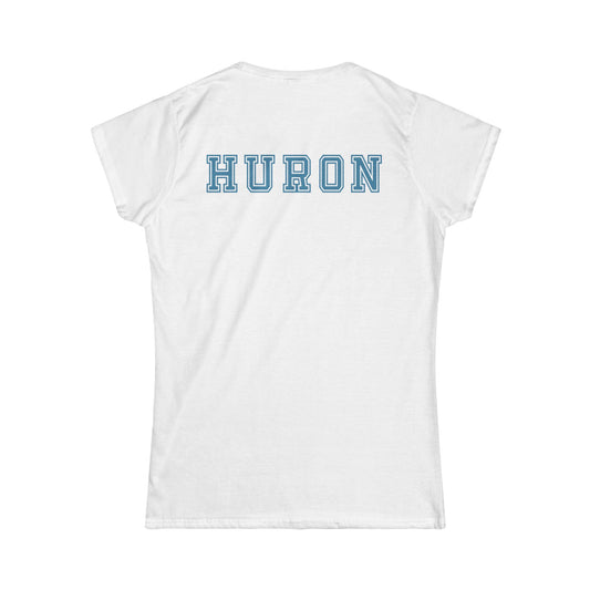 Women's Softstyle Tee Varsity (Huron Blue) | Great Lakes Girls