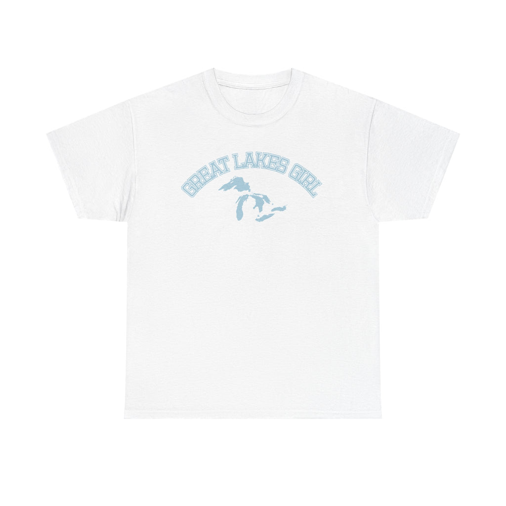 Great Lakes Girl Erie T-Shirt — Vintage Campus Tee