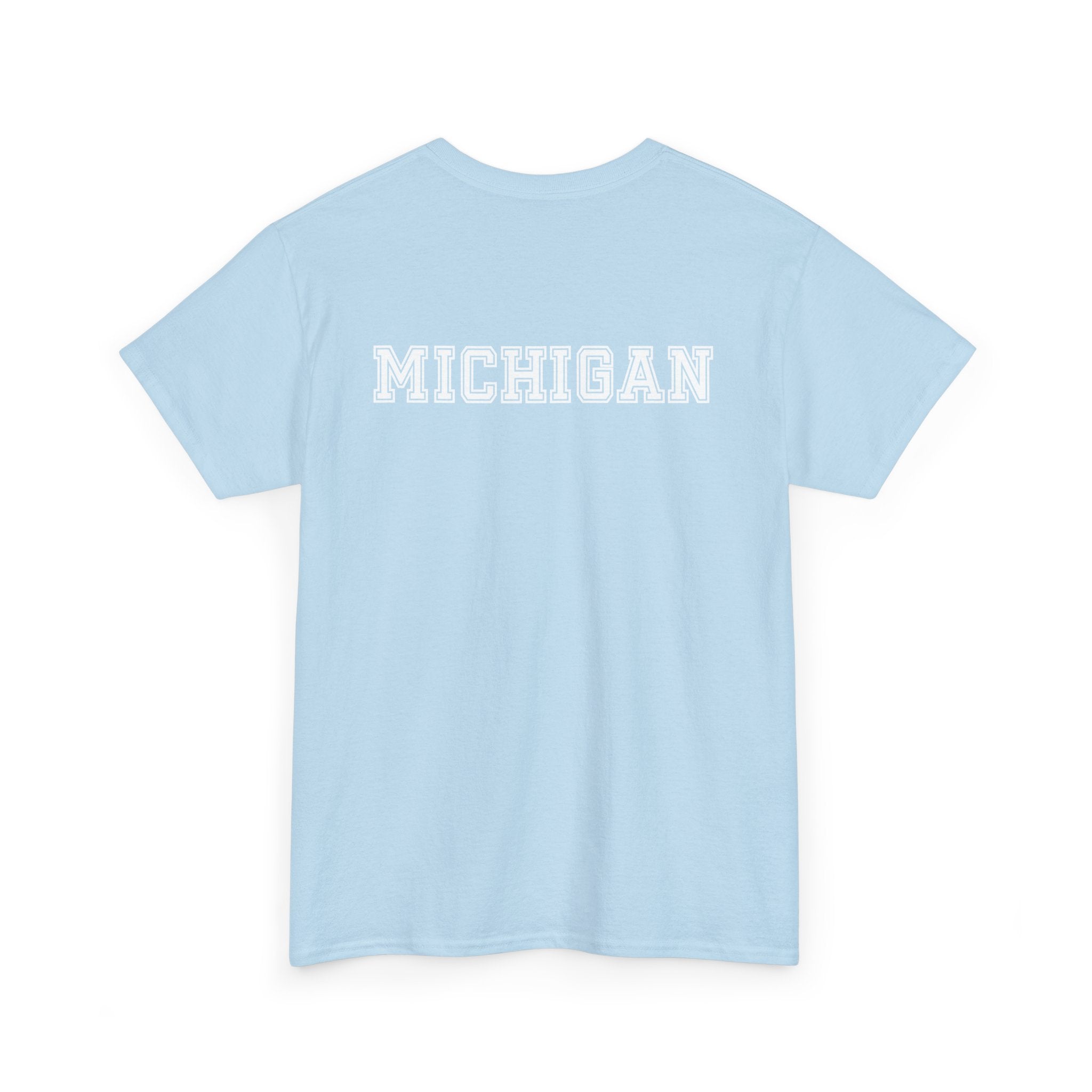 Great Lakes Girl Michigan T-Shirt — Vintage Campus Tee