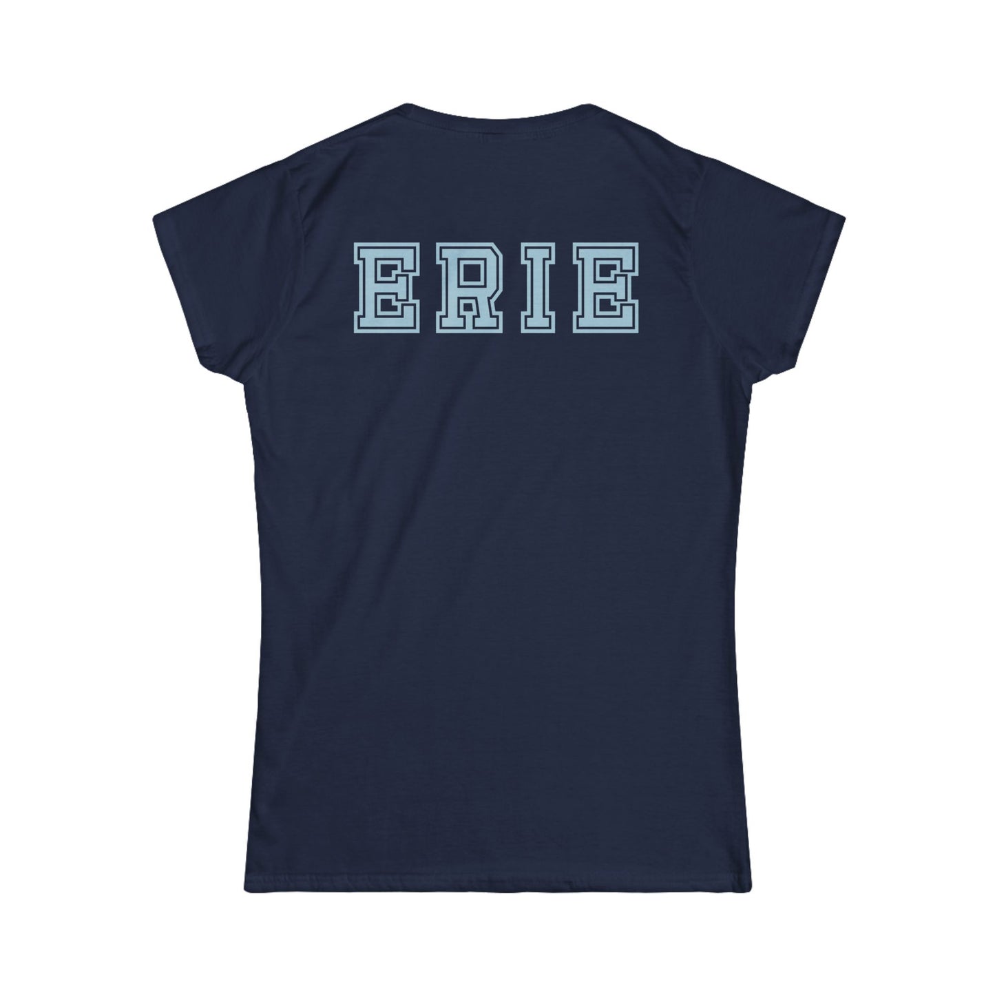 Women's Softstyle Tee Varsity (Lake Erie Blue) | Great Lakes Girls