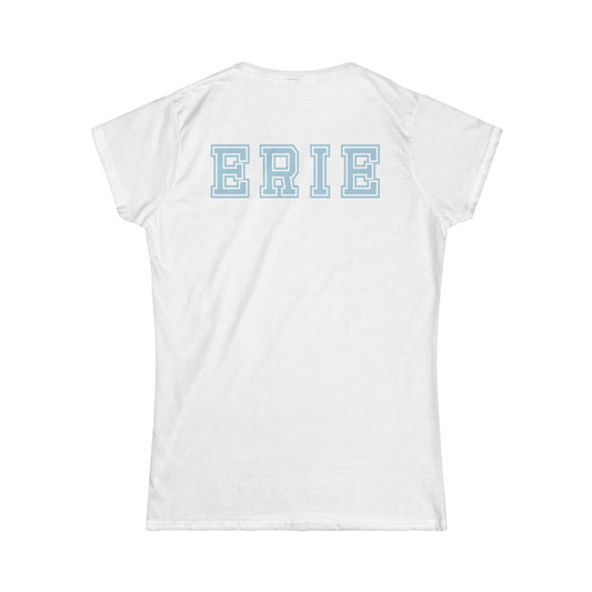 Women's Softstyle Tee Varsity (Lake Erie Blue) | Great Lakes Girls