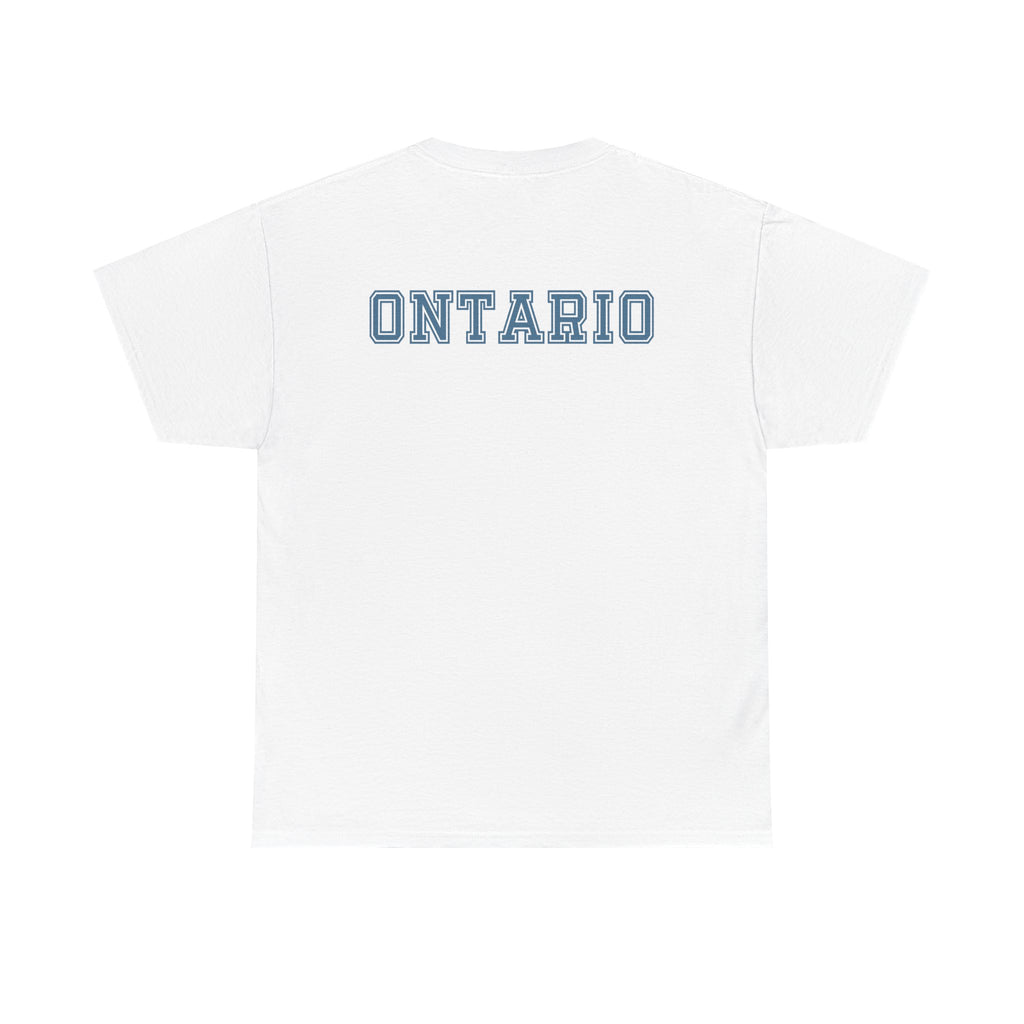 Great Lakes Girl Ontario T-Shirt — Vintage Campus Tee