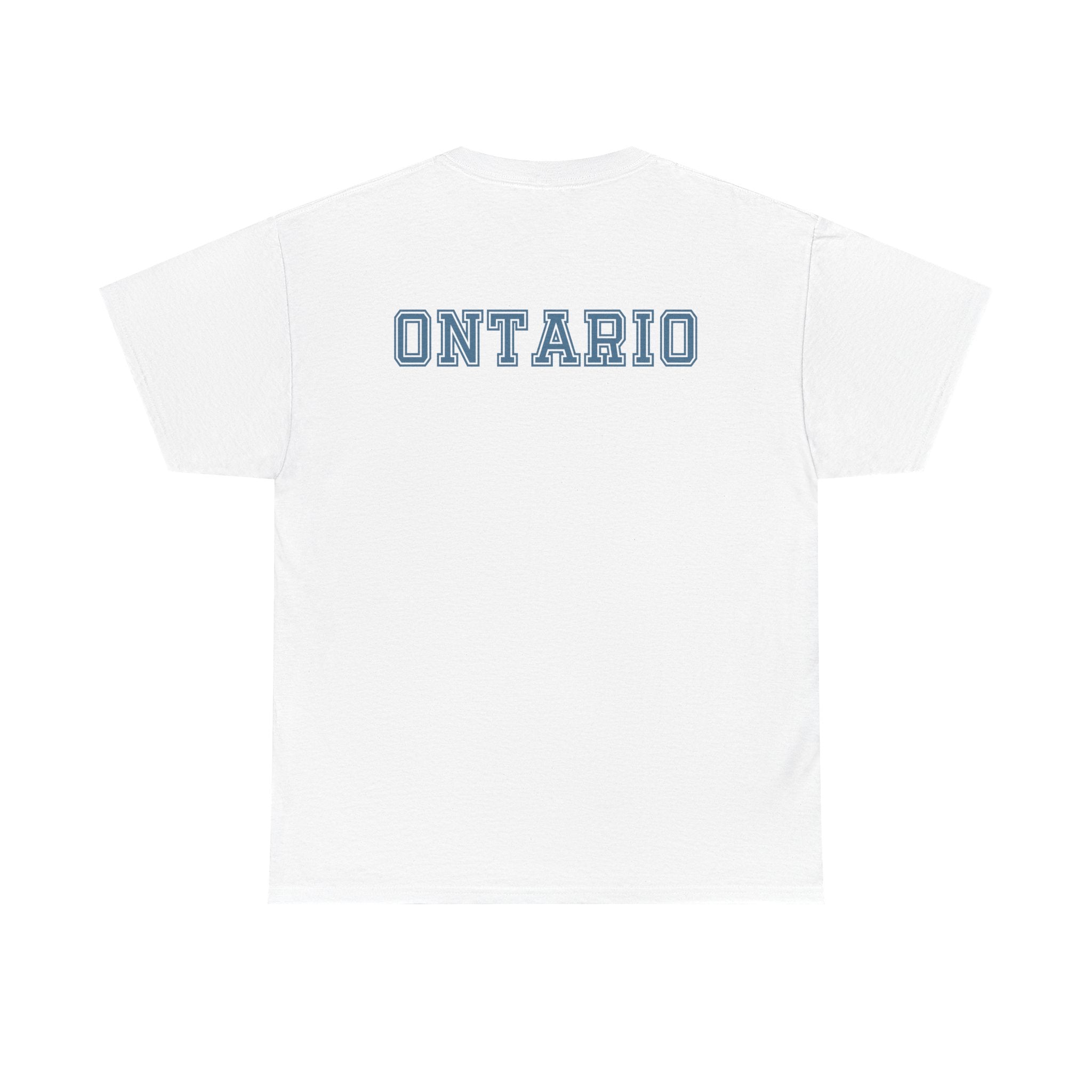 Great Lakes Girl Ontario T-Shirt — Vintage Campus Tee