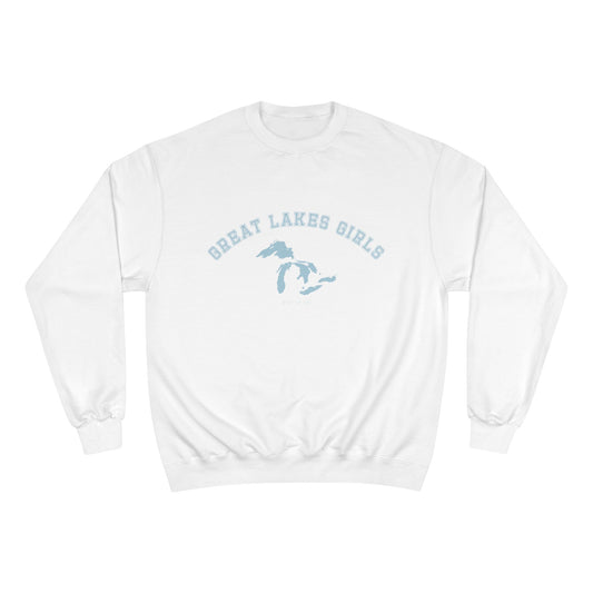 Champion Sweatshirt | Varsity Great Lakes Girls (Erie Blue)
