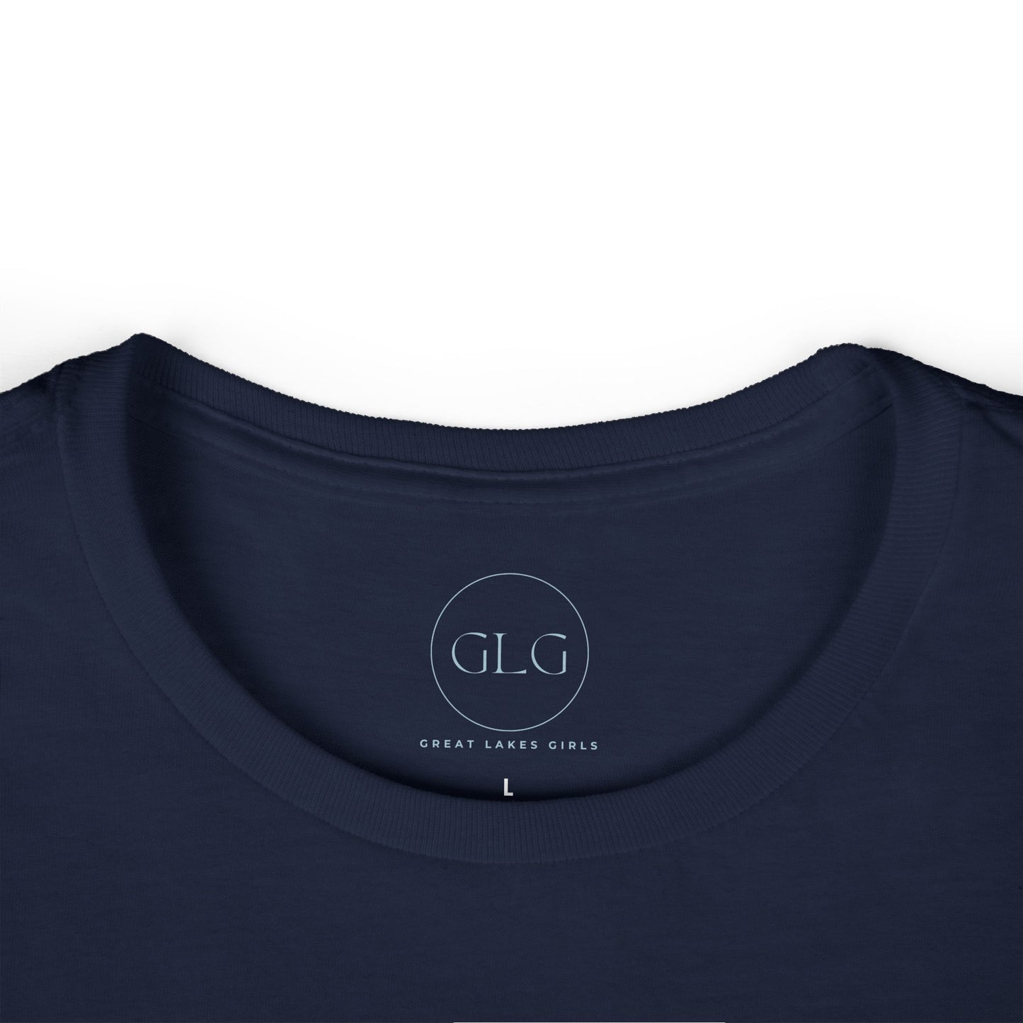 Women's Softstyle Tee Varsity (Lake Erie Blue) | Great Lakes Girls