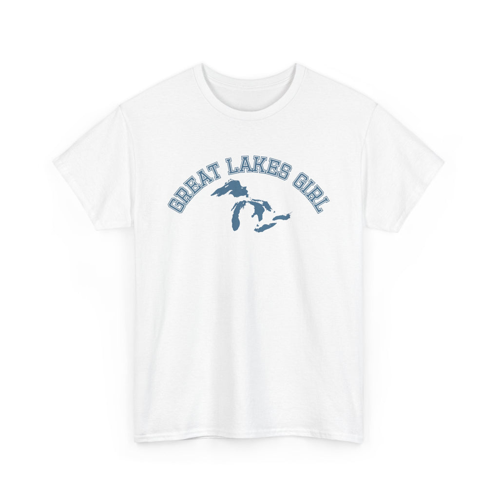 Great Lakes Girl Ontario T-Shirt — Vintage Campus Tee
