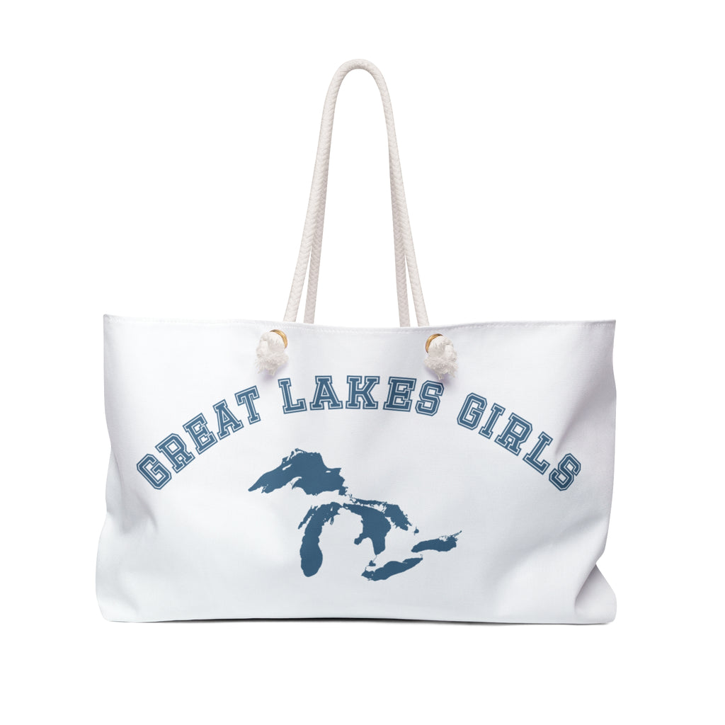 Weekender Bag | Lake Ontario Blue Varsity