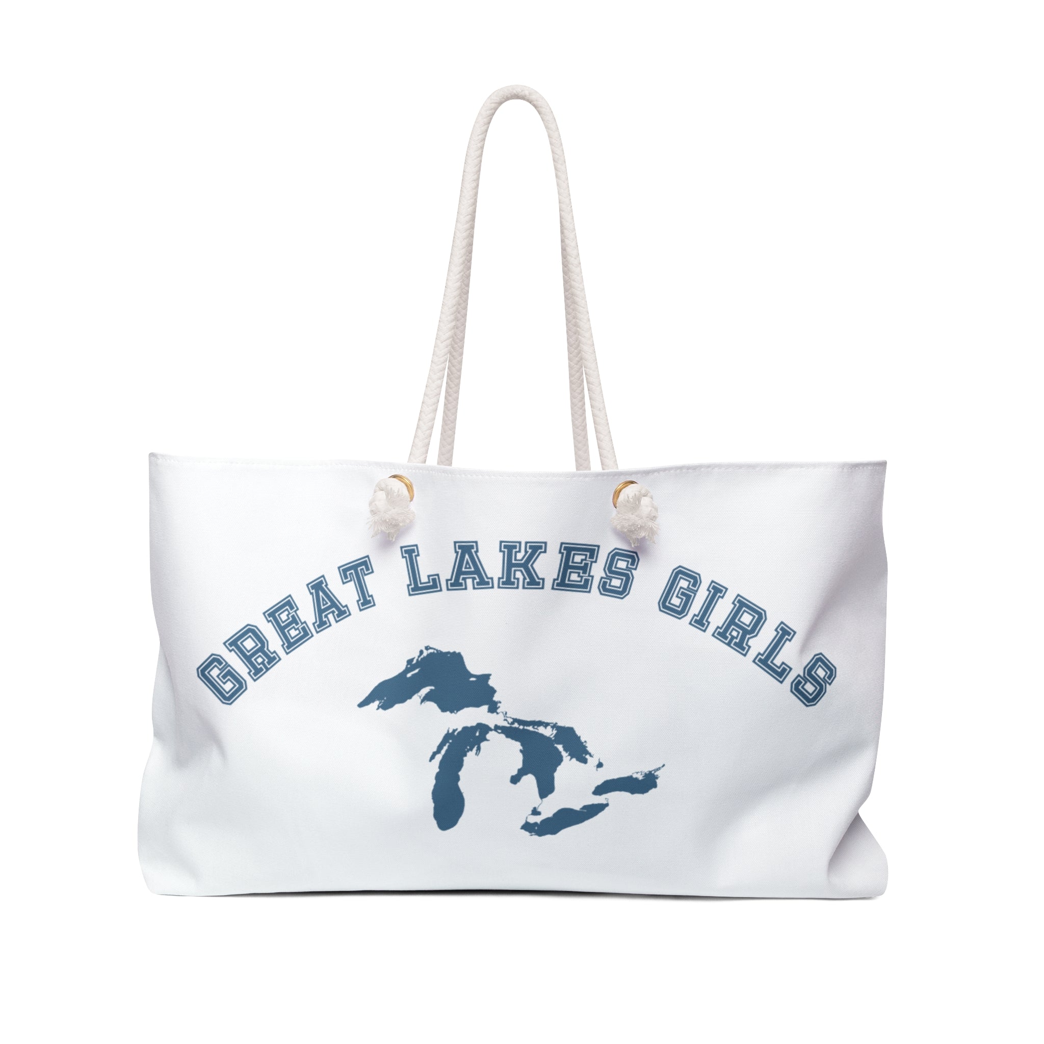 Weekender Bag | Lake Ontario Blue Varsity