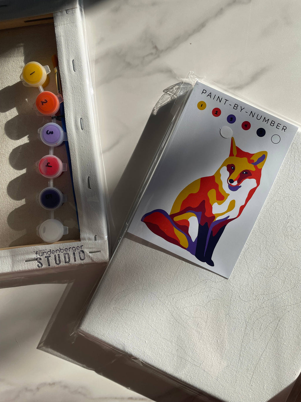 Fox Paint-By-Number (kit)