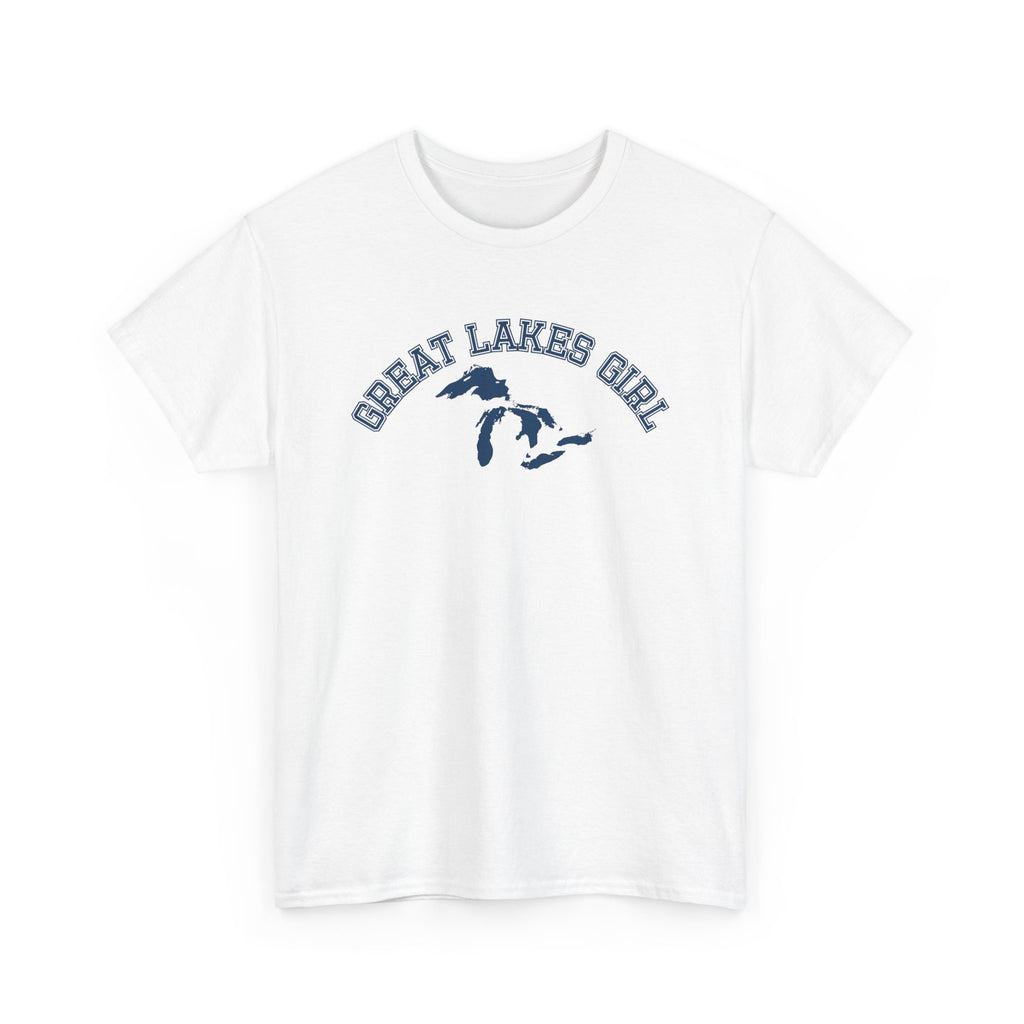 Great Lakes Girl Superior T-Shirt — Vintage Campus Tee