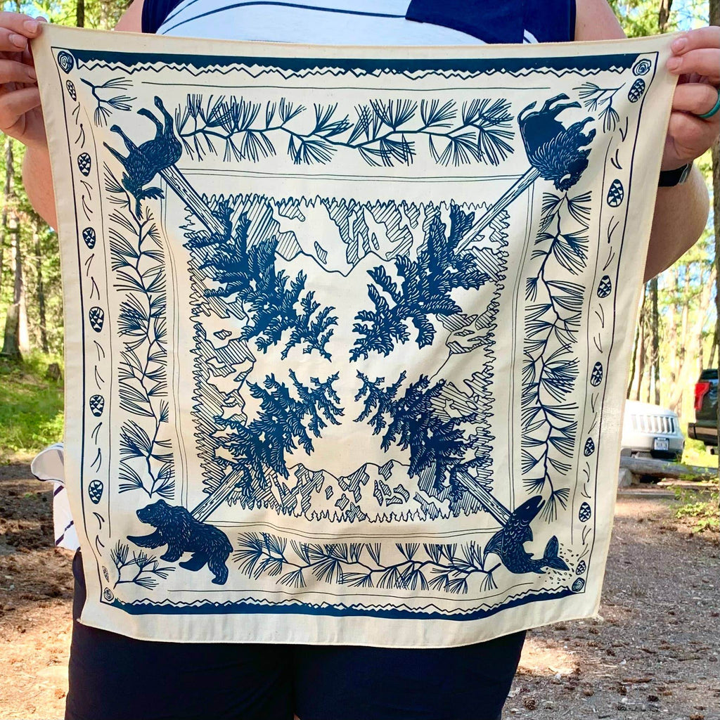 Northwoods Bandana - Great Lakes Girls, Ltd.