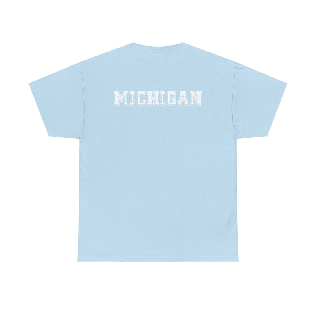 Great Lakes Girl Michigan T-Shirt — Vintage Campus Tee