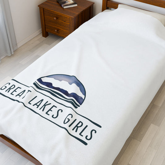 Velveteen Plush Blanket | Great Lakes Girls