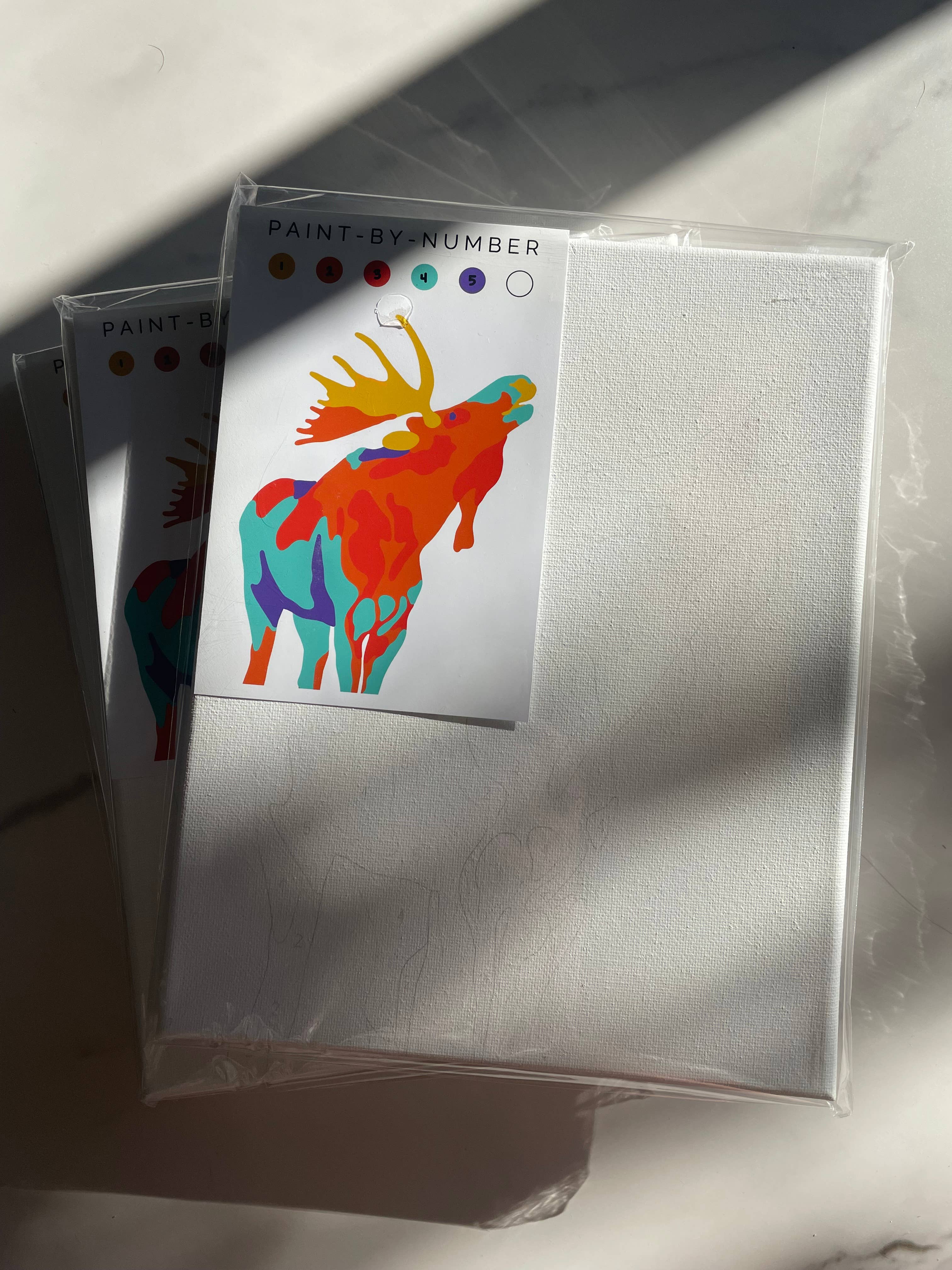Moose Paint-By-Number (kit)