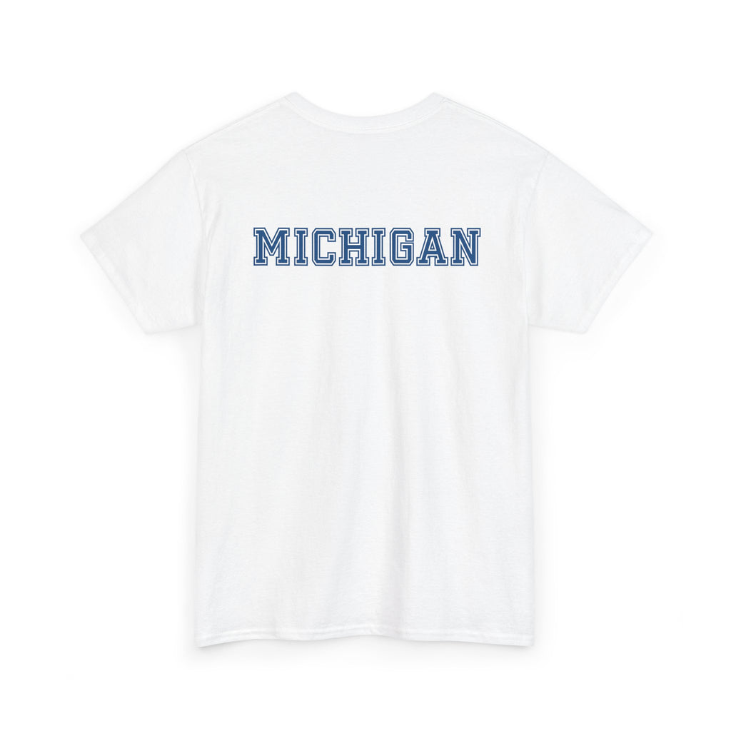Great Lakes Girl Michigan T-Shirt — Vintage Campus Tee