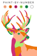 Deer Paint-By-Number (kit)