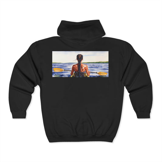 Kayaker Full Zip Hoodie | Great Lakes Girls