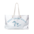 Weekender Bag | Lake Erie Blue Varsity