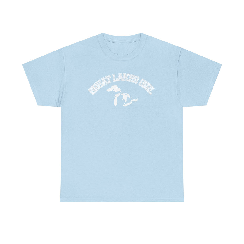 Great Lakes Girl Erie T-Shirt — Vintage Campus Tee