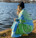 Great Lakes Plush Blanket | Michigan Mittens (Pontiac, Michigan) - Great Lakes Girls, Ltd.