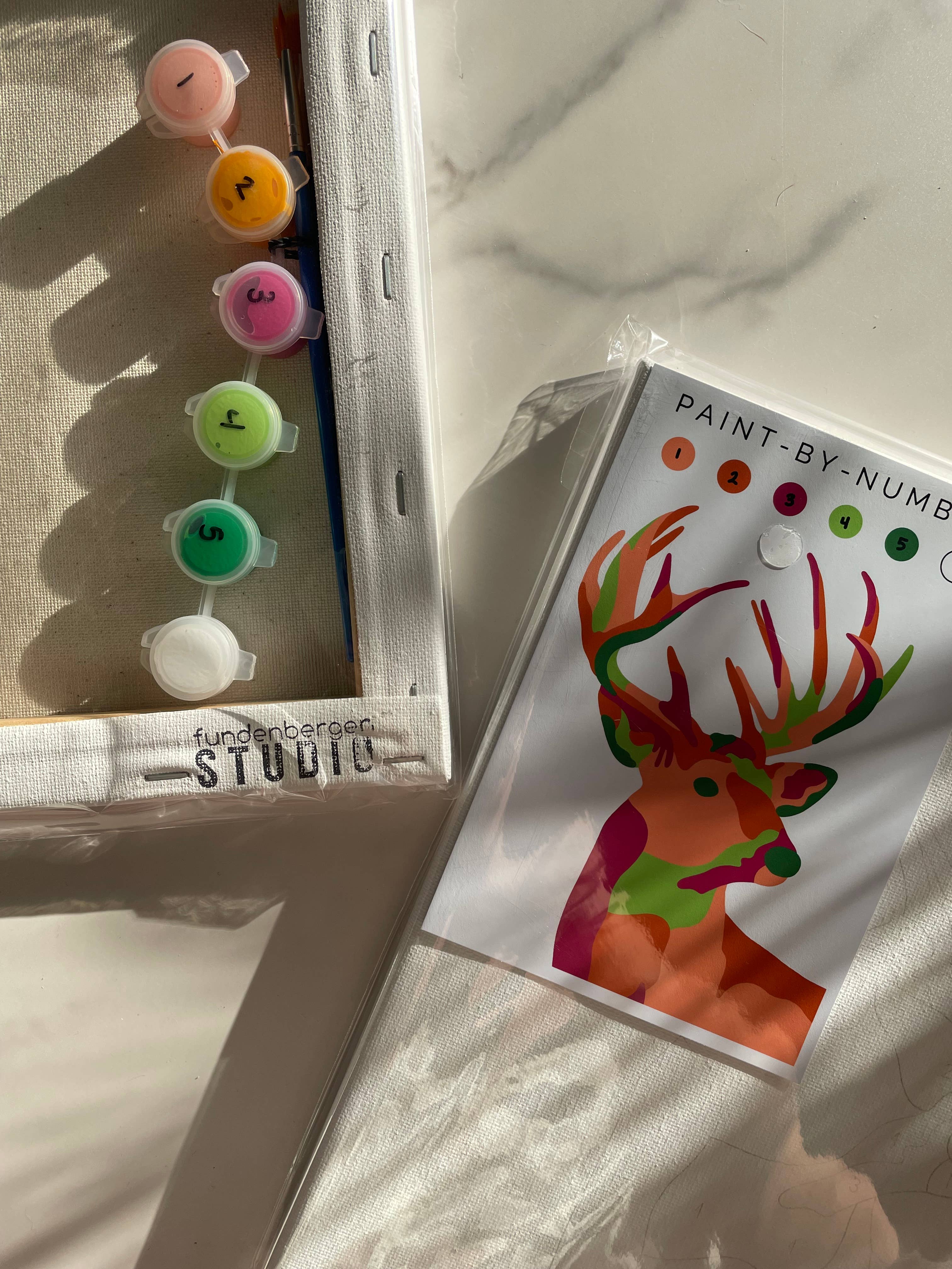 Deer Paint-By-Number (kit)
