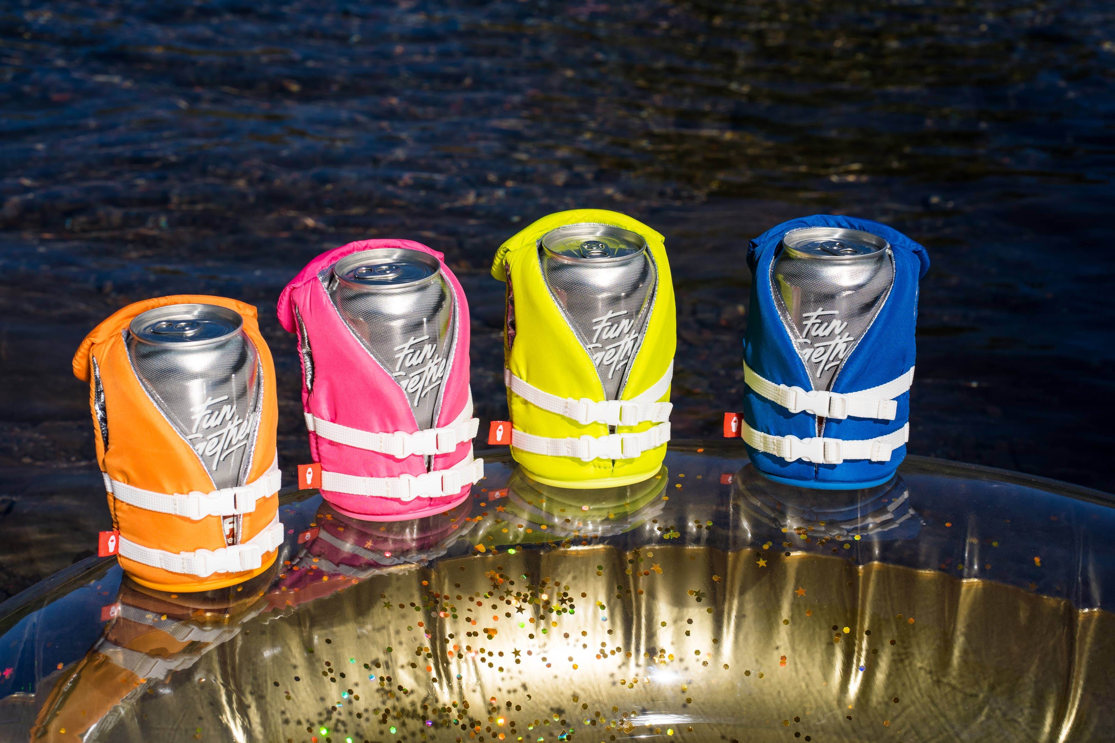 The Buoy: Insulated Can Cooler (Key Lime Pie) - Great Lakes Girls, Ltd.