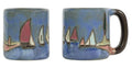 Sail Boats Mug | Mara Stoneware (16 oz.)