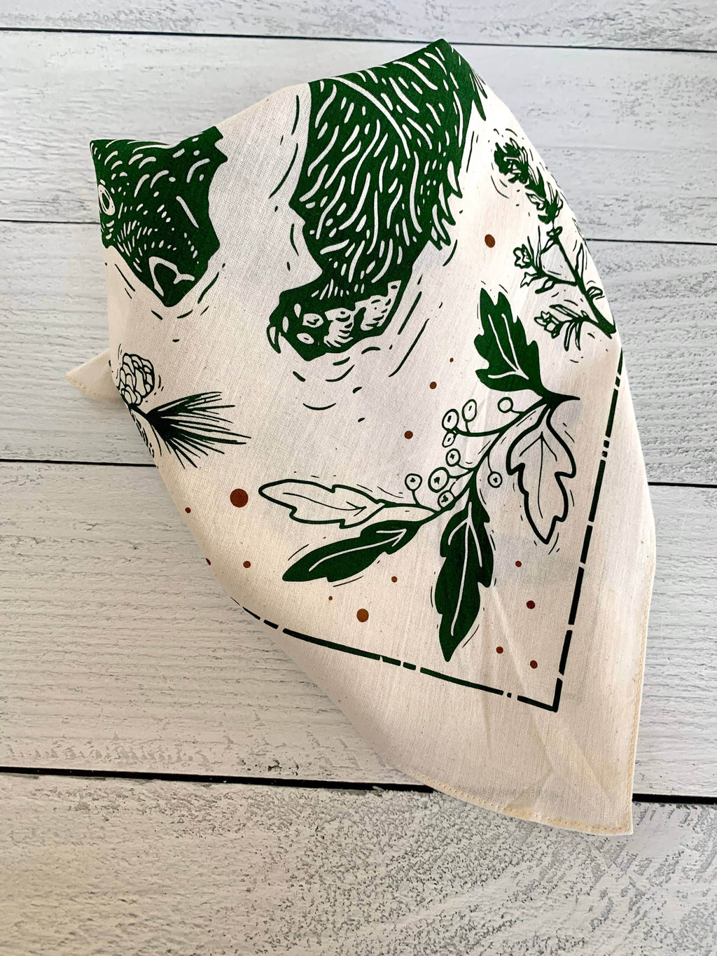 Grumpy Grizzly Bandana - Great Lakes Girls, Ltd.