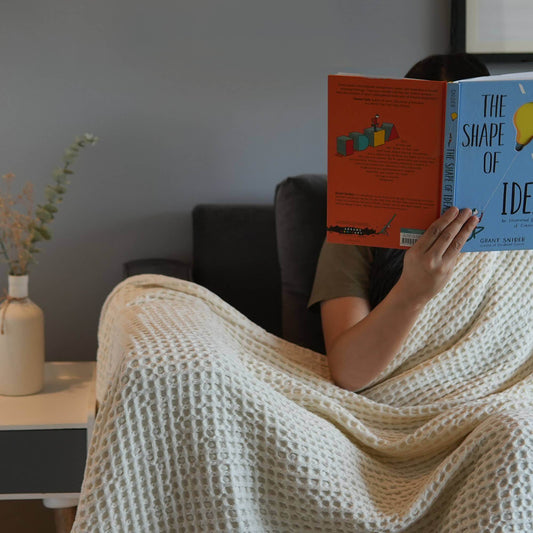 Waffle Weave Throw - Great Lakes Girls, Ltd.