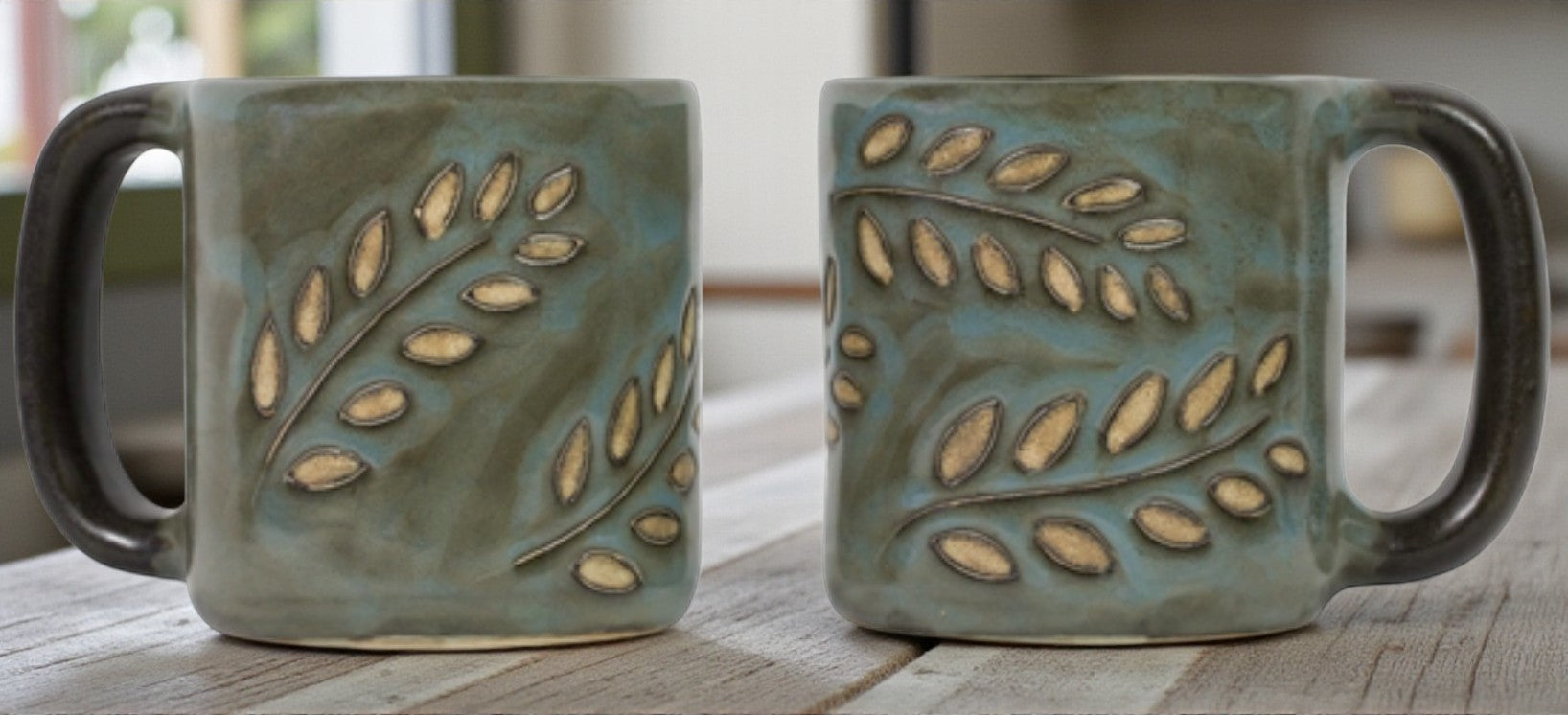 Ferns Mug | Mara Stoneware (16 oz.)