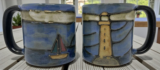 Lighthouse Mug | Mara Stoneware (16 oz.)